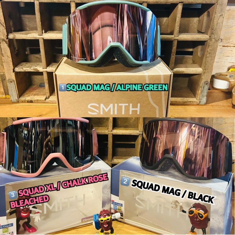 ☆SMITH SQUAD MAG ,XL 23-24 NEW MODEL☆ | スノーボード GOLGODA